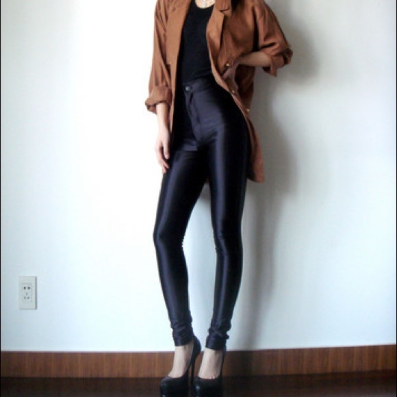 American Apparel Pants & Jumpsuits American Apparel Black Disco